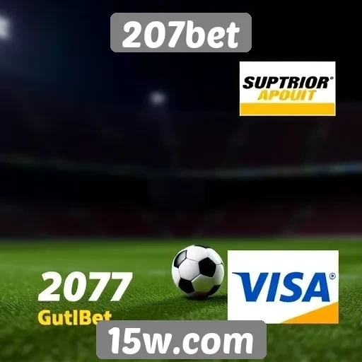 Métodos de pagamento disponíveis no site 207bet