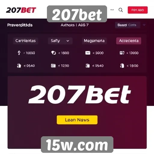 Plataformas de pagamento disponíveis no 207bet