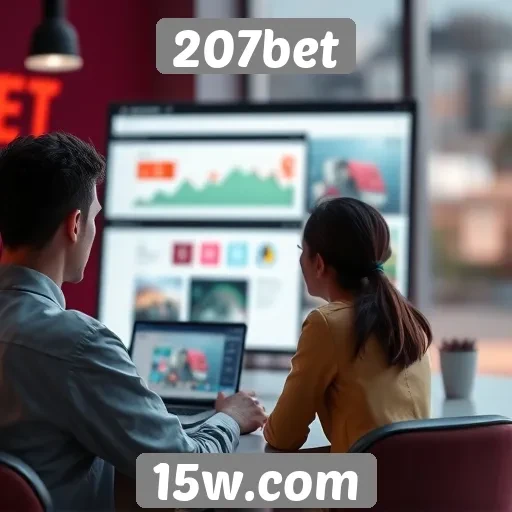 Revisão da experiência do usuário no site 207bet